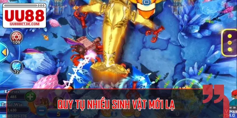 Bắn Cá UU88 - Săn Thưởng Lớn, Đồ Họa Sống Động, Âm Thanh Hay 3 Tại đây còn quy tụ hàng ngàn sinh vật biển và Boss lớn mới lạ