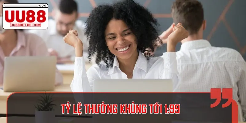 Xổ Số UU88 - Theo Dõi Kết Quả Nhanh, Quay Thưởng Liên Tục 3 Tỷ lệ thưởng tại đây luôn được đánh giá cao hơn nhiều nhà cái khác